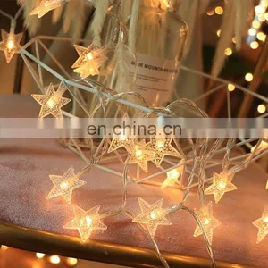 Christmas 10 LED Star String Light For Home Garden Decoration thumbnail-1