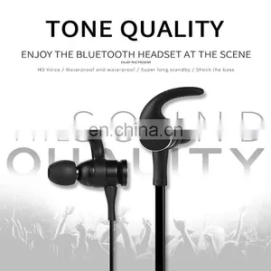Golden Sky Boat Earphone Headset 2021 Wholesale Amazon Top Seller Wireless Earbuds 5.0 New Product Neckband Headphones Factory thumbnail-5