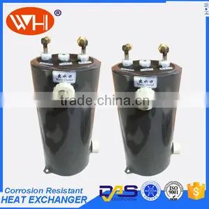 High Efficient 8.0HP Swimming Spa Heat Exchanger From Water to Air Evaporator thumbnail-1