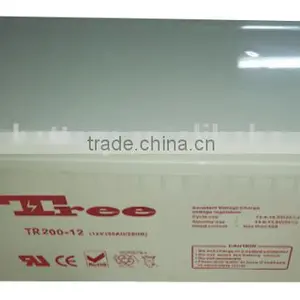 3 Years Warranty fm Gel 12v 200ah Battery for PV System thumbnail-3