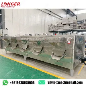High Quality Sunflower Seeds Peeling and Roasting Machine Sunflower Seed Roasting Machine thumbnail-2
