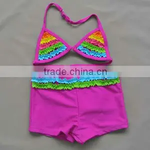 Triangle Sexy Kids Bikini thumbnail-1