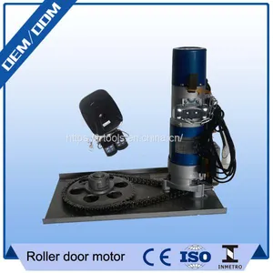 Polycarbonate Transparent Roller Shutter Door Motor DJM-600KG-1p Made in China thumbnail-1