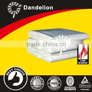 30x30ft Mildew Fire Retardant Tear Defiant With Grommet Clear Polyester Canvas Tarp for Truck Cover thumbnail-1