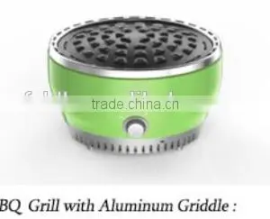 Outdoor Portable Charcoal BBQ Grill With Carrying Bag For Camping Barbeque thumbnail-1