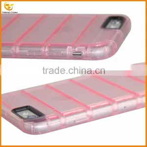 Clear Shockproof Silicon Tpu Case for Iphone 6 Plus thumbnail-4
