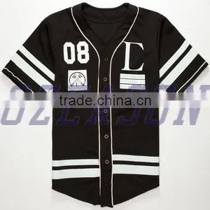 Oem Service Good Quiality Own Design Women/men Baseball Jersey T-shirts Manufacturer From China Supplier's Choice thumbnail-6