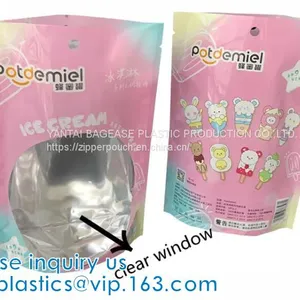 Slider Pouch Bags, Flat Bottom, Square Bottom, Round Bottom, Zip Top, Slider Top, Toy Packaging thumbnail-5