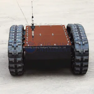 All Terrain Tracked Robot Chassis Robot Platform Tank Chassis Explosion Proof Material thumbnail-4