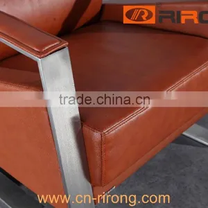 High End Genuine Leather Sectional Leather Sofa thumbnail-4
