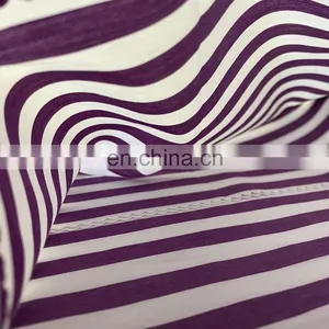 Textile Fabrics 100% Cotton Materials Woven Chinese Cotton Stripe Roll of Fabric thumbnail-5