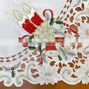 Christmas Home Textile Tablecloth Hand Embroidery Designs Tablecloth Lmzc1001(3) thumbnail-3