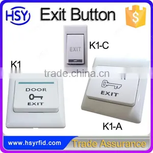 Hot Sale ABS Plastic Panel Door Exit Push Button Switch for Smart Gate Entry thumbnail-1