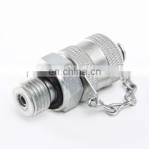 Factory Direct Supply 1/4 G Thread * M16*2 63 Mpa Pressure Hydraulic Test Point Adapter for Hydraulic System thumbnail-4