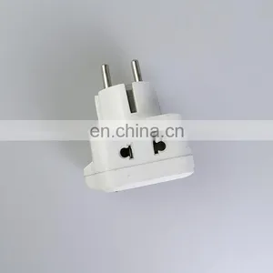 High Quality 2 Pin to Universal Plug Adapter International Travel Home White thumbnail-4