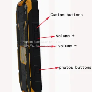 HiDON Factory Price 5.5 Inch Octa-Core 2.4GHz Android 7.0 4G LTE 4GB+64GB IP68 Capacitive Multi-Touch IPS FHD NFC Rugged Phone With GPS thumbnail-4
