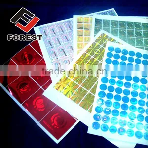 Custom Roll Adhesive Sticker Printing, Label Printing Service, 3D Hologram Sticker Label Quality Choice thumbnail-1