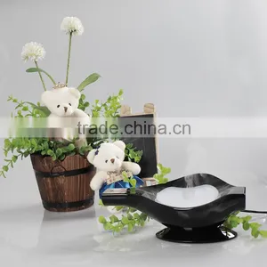 Aromatherapy Diffuser Essential Oil Ultrasonic Air Humidifier Aroma Diffuser Wood Grain thumbnail-5
