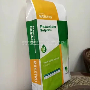 Recyclable 50KG Salt PP Woven Sack Bags Food Grade UV Treated Moistureproof thumbnail-1