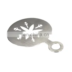 2021 Trending Selling Products Barista Stencil Stainless Steel 6 Pcs Set in Good Price From Indian Manufacture Seller thumbnail-4