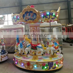 Cheap Carnival Game Kids Small Children Park Merry go Round for Sale thumbnail-2