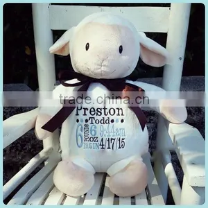 Personalized Baby Arrival Gift Plush Stuffed Animal Quality Choice thumbnail-6