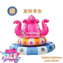 Supply Zhongshan Taile Amusement Manufacturing Small and Medium Sized Indoor and Outdoor Amusement Equipment Children's Park PVC Naughty Castle Inflatable Octopus (LT-KL01) thumbnail-1