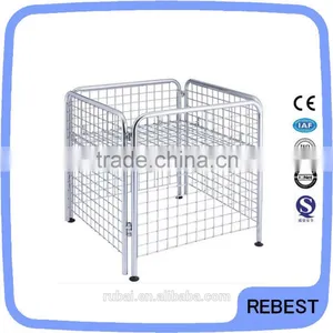 Two Tiers Wire Metal Promotion Cage thumbnail-1