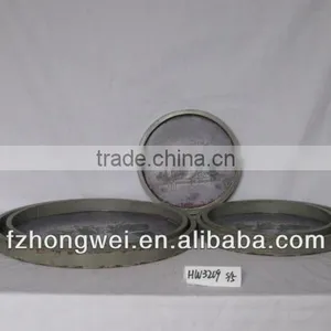 Hongwei 2013 Spring Home Decor Gray Wood Tray thumbnail-1