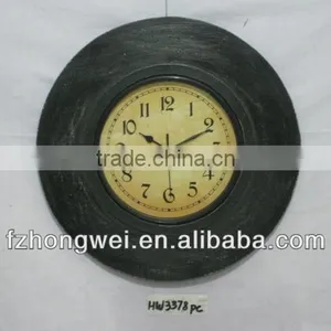 Hongwei 2013 Antiquated Natural Wood Decorative Clocks& Wood Wall Decorative Clocks thumbnail-1