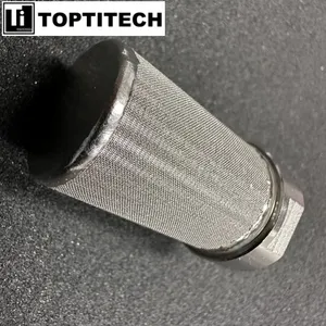 Threaded Metal Wire Mesh Filter Single Open End thumbnail-3