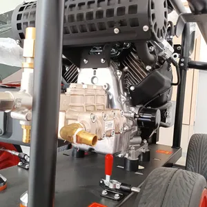 35HP Two-Cylinder Power Diesel Pipe Dredging Machine to Be Used for Boiler, Heat Exchanger, Pipeline, Reactor Cleaning Decontamination thumbnail-4
