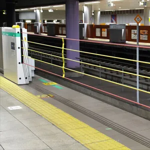 UPARK Train Station Remote Control Intelligent MRT Platform Subway Automatic Guardrail Customized Barrier Fencing Netting thumbnail-1