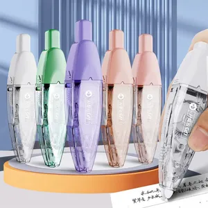 Custom Stationery New Pen Style Cute Colored Correction Tape Refillable Pen Press Type thumbnail-1