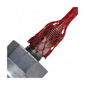 Pipe Metal Parts Gas Cylinder Protection PE Polyethylene Plastic Mesh Net MCN Series thumbnail-1