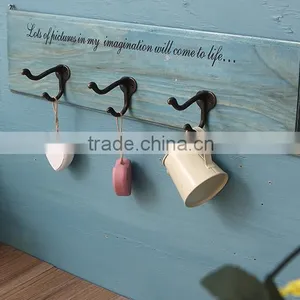 2016 New Clothes Hangers Coat Hooks Rack Wood Wall Hook for Hanging thumbnail-4