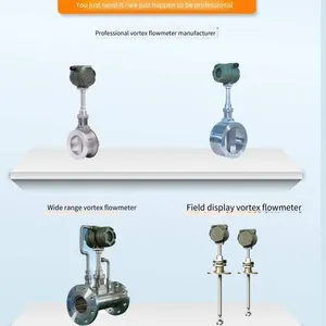 Factory Direct Sales of Intelligent High-precision Steam Vortex Flowmeter for Air and Gas. Qingliu Lugb - 200 Integrated Vortex Flowmeter, Flange Connection, Intelligent Digital Display and Remote Transmission Type thumbnail-4