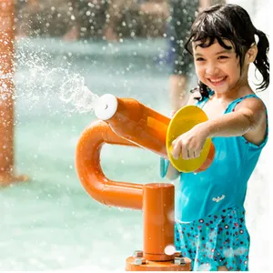 Water Park Amusement Park High Pressure Water Gun Water Cannon Rotating Gatling Spray Interactive Amusement Equipment Internet Famous Water Gun thumbnail-2