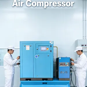 Energy Saving and Silent, Rotary Air Compressor.55KW thumbnail-5