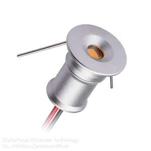 Zhuhai Feipu Led Mini Spotlight Pntd-1w-a15120 Low-voltage Ceiling Light With Starry Sky Effect and Silver Lamp Body thumbnail-1