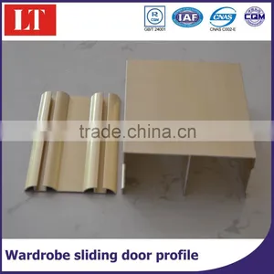 Wooden Color Aluminium Profile for Sliding Door thumbnail-1