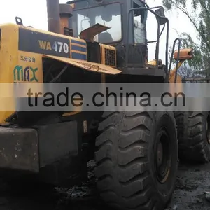 WA470 Wheel Loader Used Condition WA470 5t Wheel Loader Second Hand Wheel Moving Type WA470 Wheel Loader for Sale thumbnail-3