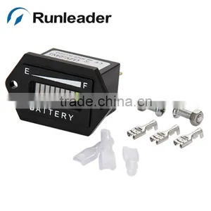 12/24V 36V 48V 72V LED Lead-acid Battery Discharge Indicator Voltmeter thumbnail-2