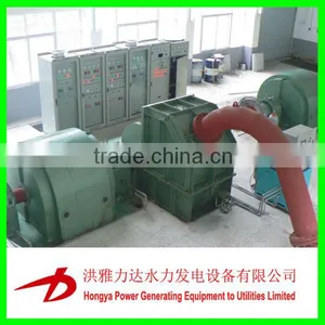 Water Power Plant Kaplan Turbine Axial Flow Turbine Propeller Vertical Hydro Turbine Generator thumbnail-1