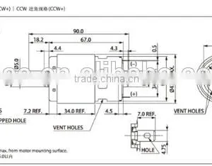 High Torque Office Automation Equipment DC Motor thumbnail-3