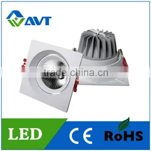 High Luminance Cob 5W10W LED Recessed Downlight Round /square 2/3 Warranty thumbnail-1