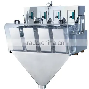 Automatic 4 Head Linear Weigh Machine for Sugar,salt,beans,candy,nuts,rice,seed,milk Powder Packing Machine thumbnail-1