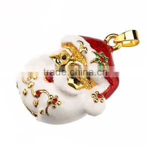 Wholesale Promotional Gift Bulk 1GB/2GB/4GB/ 8GB/64GB/ 128GB Christmas Usb Flash Drive,christmas Gift Santa Claus Usb thumbnail-3