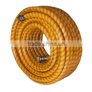 YONG HANG PVC YELLOW BRAIDED 1/2 FOR AGRICULTRAL HIGH PRESSURE SPARY HOSE thumbnail-5