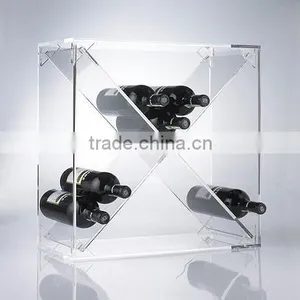 Bottle Clear Acrylic Wine Rack thumbnail-3